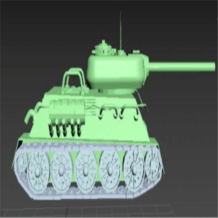 古田充气军用坦克模型